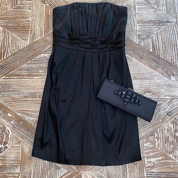 Black Strapless Dress - Picture 1 of 2
